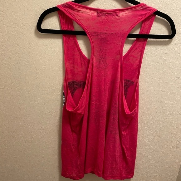 NWT beautiful bling Love tank top - Picture 4 of 7